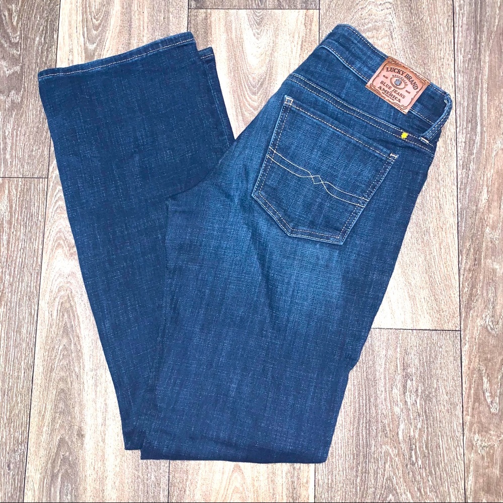 Lucky Brand Jeans Sweet Boot Size 4